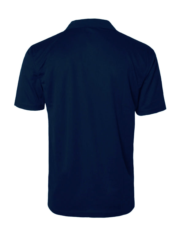 Short Sleeve Dry Polo Shirts [Navy-APS002]