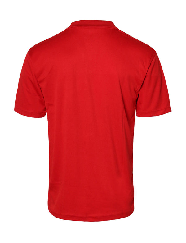 Short Sleeve Dry Polo Shirts [Red-APS002]