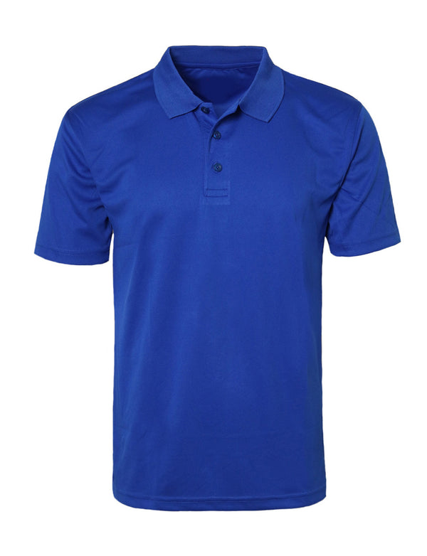 Short Sleeve Dry Polo Shirts [Royal-APS002]