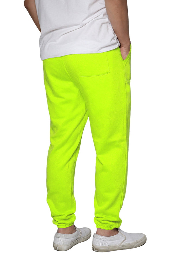 Lightweight Fleece Jogger Pants [Neon Green-AP78]