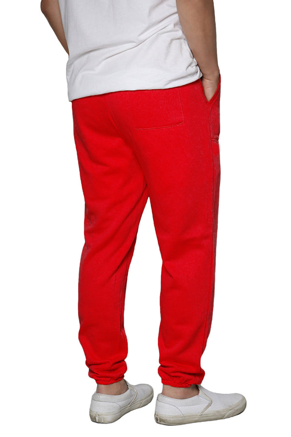 Lightweight Fleece Jogger Pants [Red-AP78]