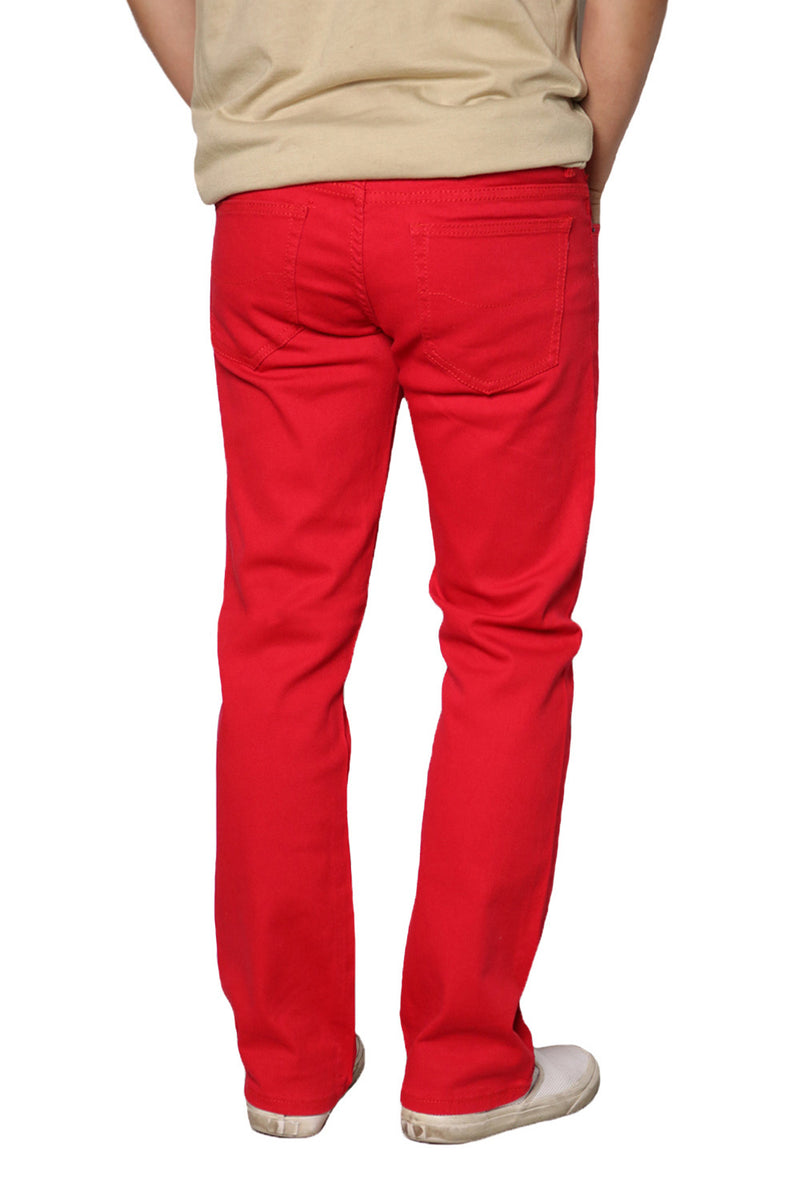 Essential Colored Slim Jeans [Red-AP21]