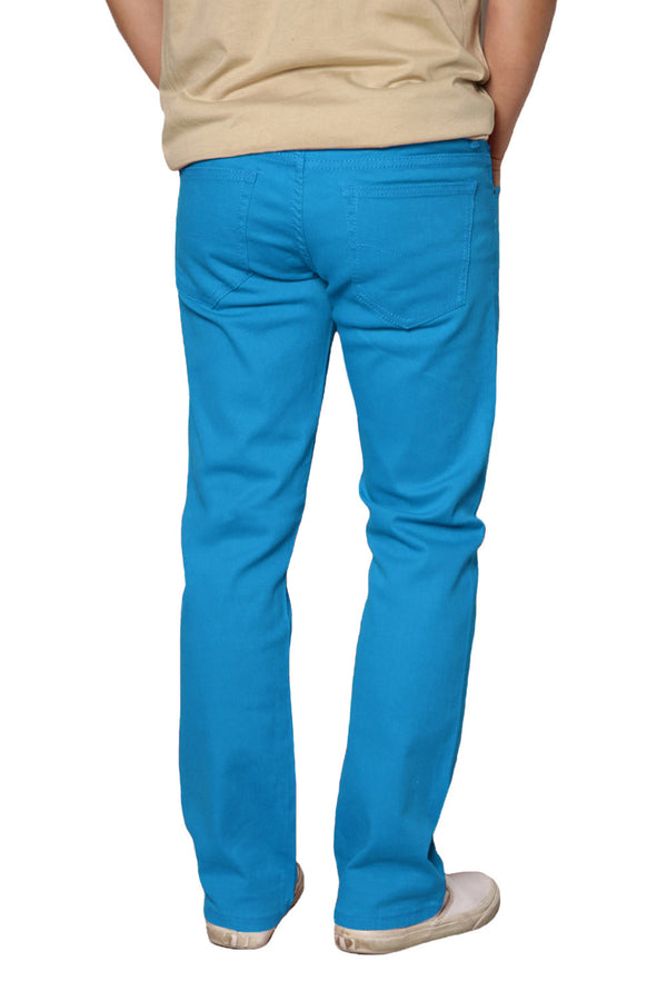 Essential Colored Slim Jeans [Turquoise-AP21]