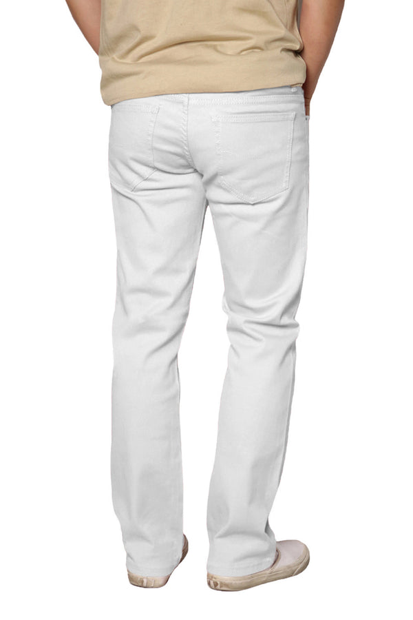Essential Colored Slim Jeans [White-AP21]