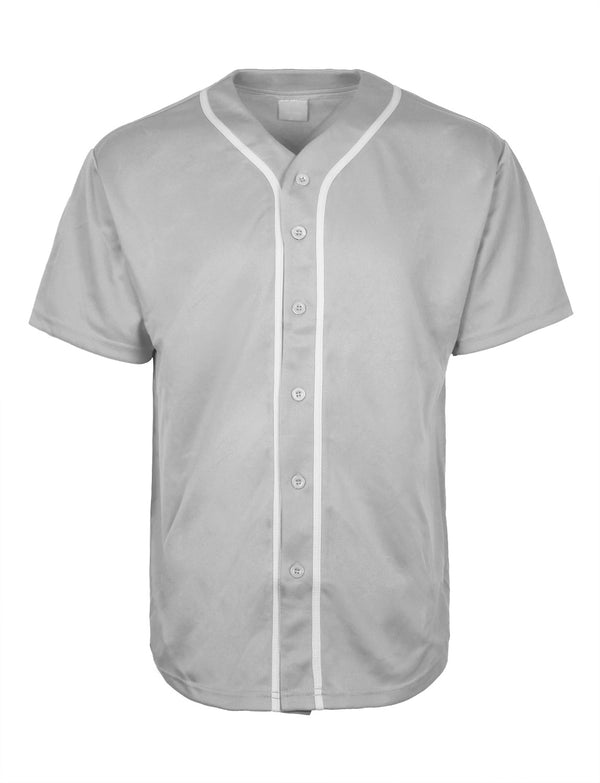 Classic Baseball Jersey [Grey-VB42]