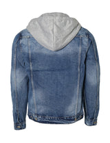 Hooded Denim Jacket [AK109]