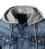 Hooded Denim Jacket [AK109]