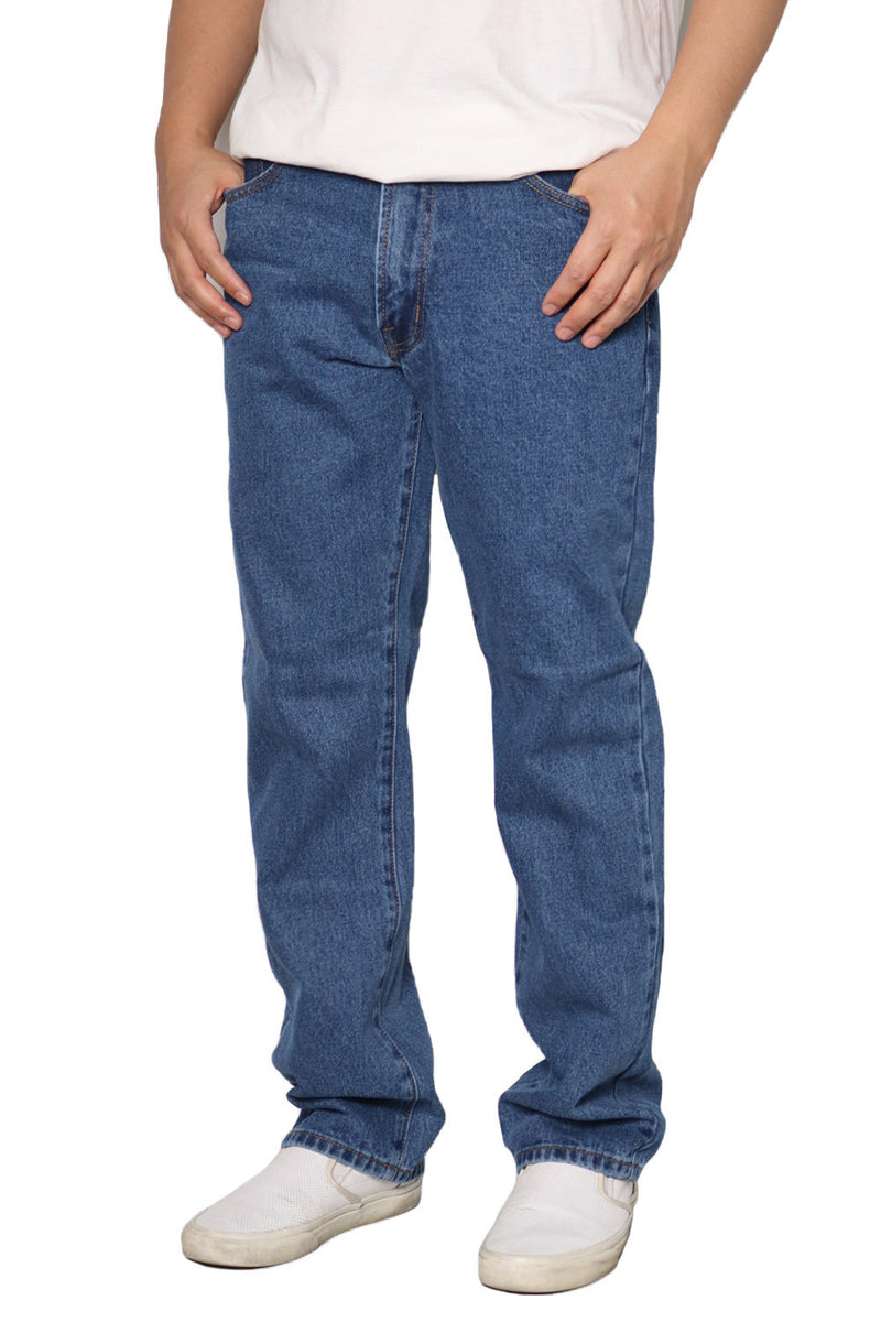 Regular Fit Straight Leg Jeans [AP998]