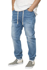 Washed Denim Jogger Pants [AP03]