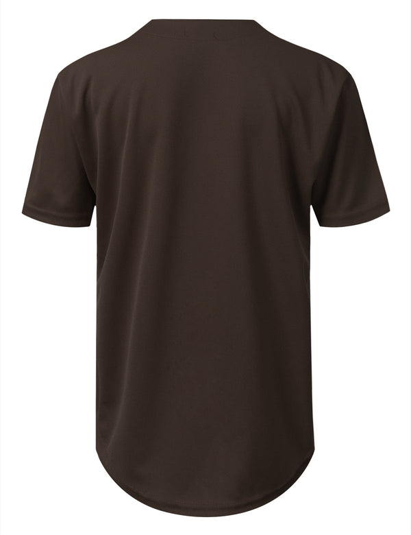 Basic Baseball Jersey [Brown-WB171]