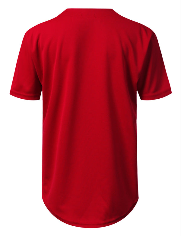 Basic Baseball Jersey [Red-WB171]