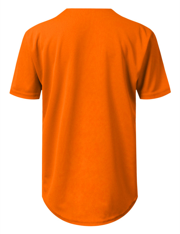 Basic Baseball Jersey [Orange-WB171]