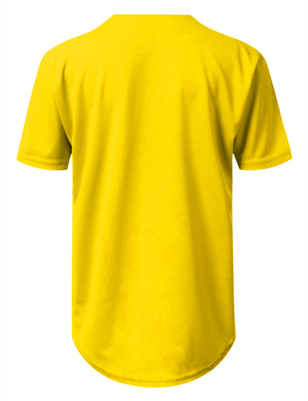 Basic Baseball Jersey [Yellow-WB171]