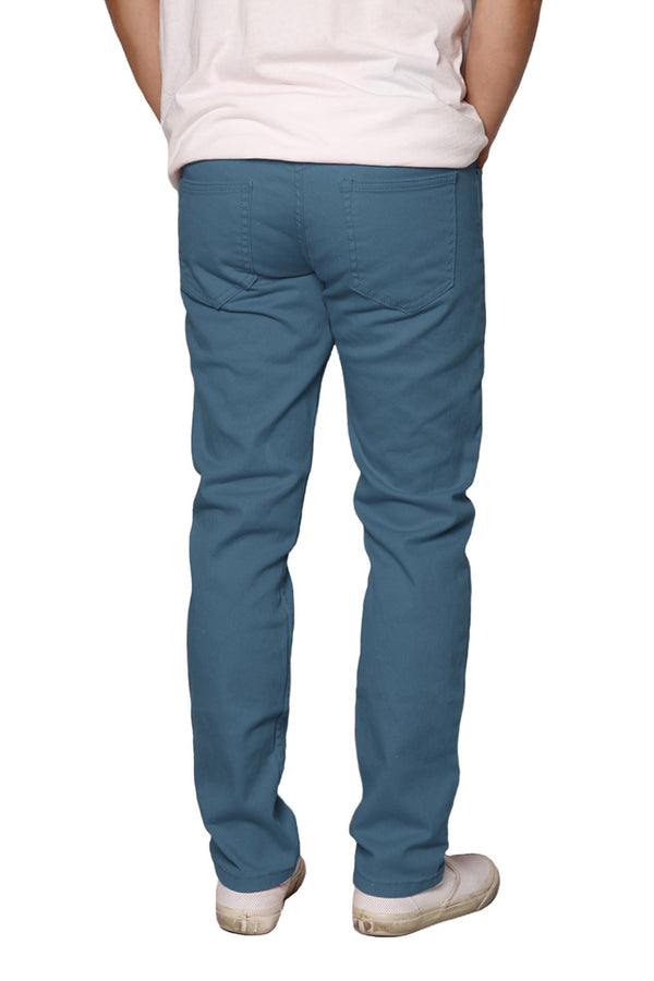 Essential Skinny Colored Jeans [French Blue-AP037]