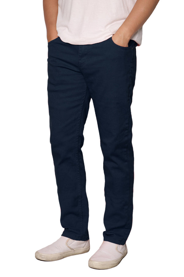 Essential Skinny Colored Jeans [Navy-AP037]