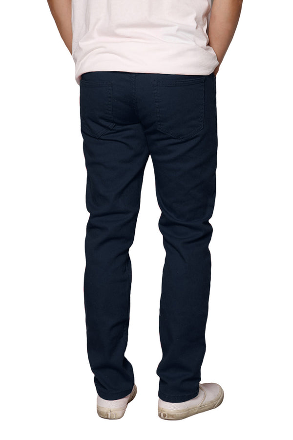 Essential Skinny Colored Jeans [Navy-AP037]