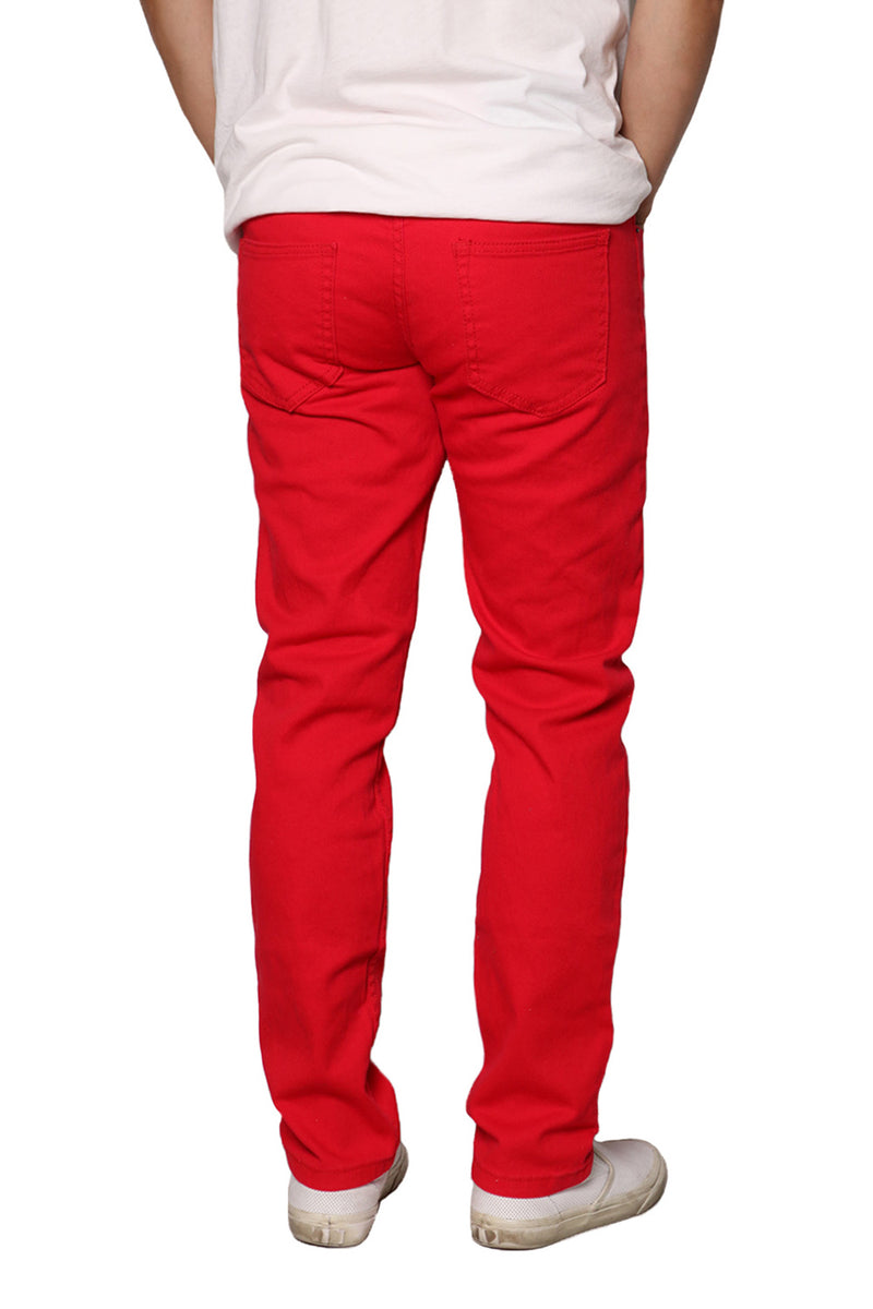 Essential Skinny Colored Jeans [Red-AP037]