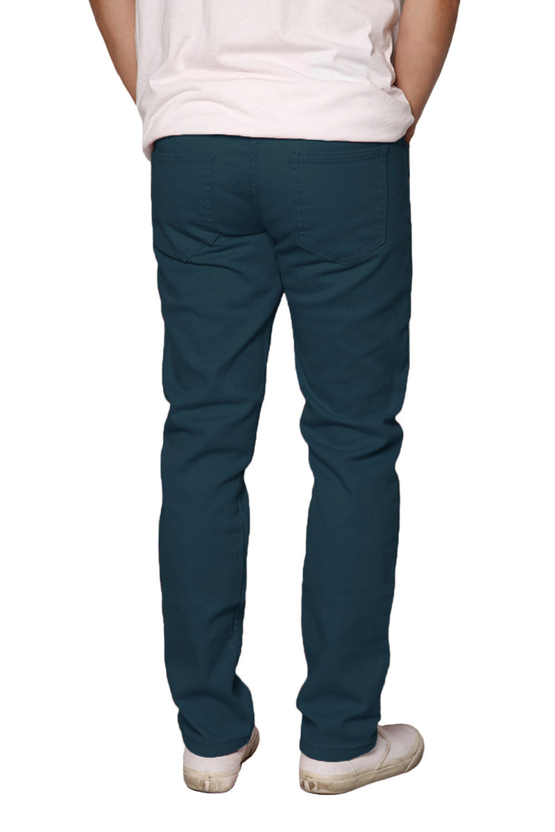 Essential Skinny Colored Jeans [Teal-AP037]