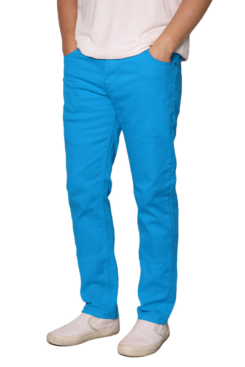 Essential Skinny Colored Jeans [Turquoise-AP037]