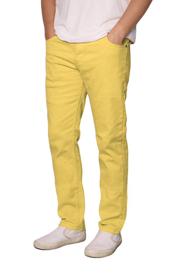 Essential Skinny Colored Jeans [Yellow-AP037]