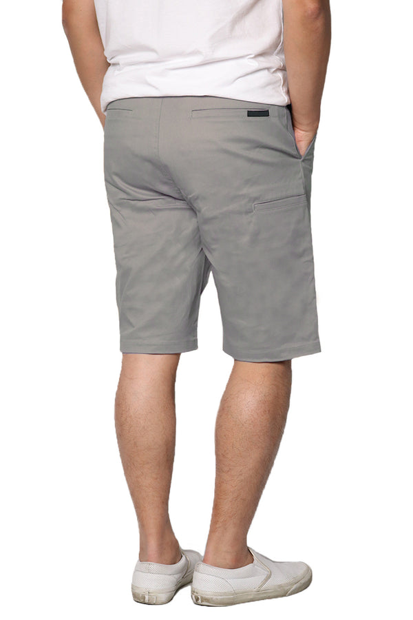 10.5" Stretch Chino Shorts [Grey-AP006]