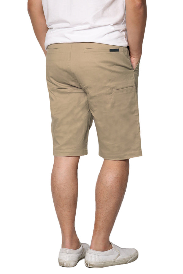 10.5" Stretch Chino Shorts [Khaki-AP006]