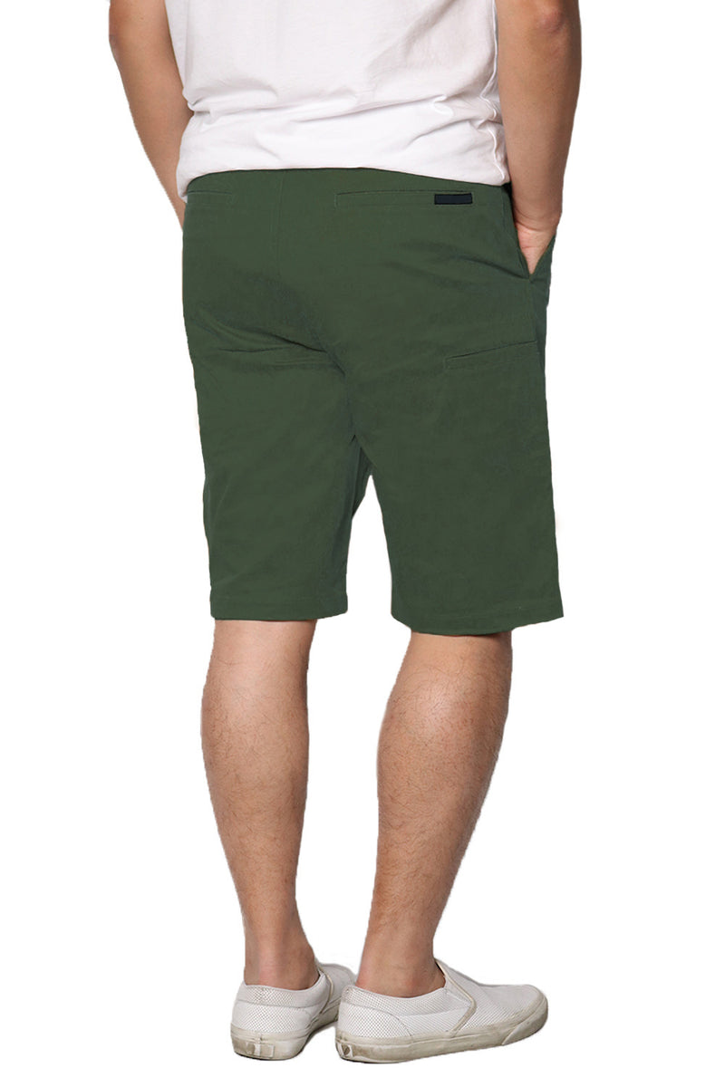 10.5" Slim Fit Chino Shorts [Olive-AP006]