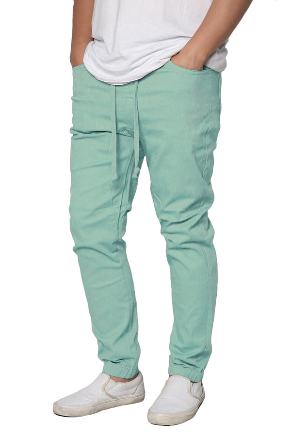 Twill Jogger Pants [Mint-AP04]