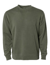 Unisex Midweight Pigment Dye Crewneck Sweatshirt
