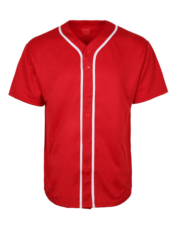 Classic Baseball Jersey [Red-VB42]