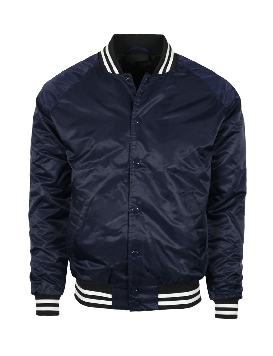 Varsity Bomber Jacket [Navy-AJ2230] – Amici Closet