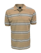 Short Sleeve Striped Polo Shirts [APS002]