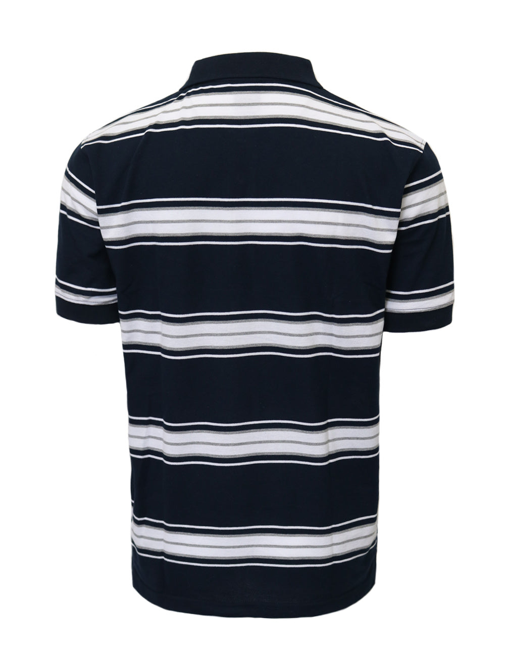 Short Sleeve Striped Polo Shirts [APS002] – Amici Closet