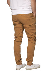 Twill Skinny Chino Joggers [DK.Wheat-AP076]