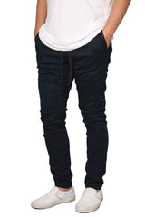 Twill Skinny Chino Joggers [Navy-AP076]