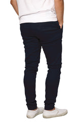 Twill Skinny Chino Joggers [Navy-AP076]