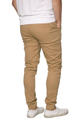 Twill Skinny Chino Joggers [Wheat-AP076]