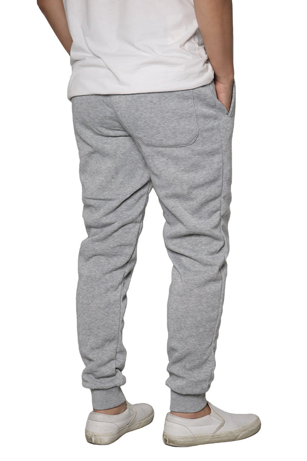 Basic Fleece Jogger Sweatpants [Grey-AP71]
