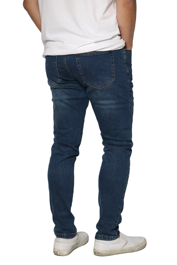 Washed Super Skinny Jeans [Desert Blue-AP000]