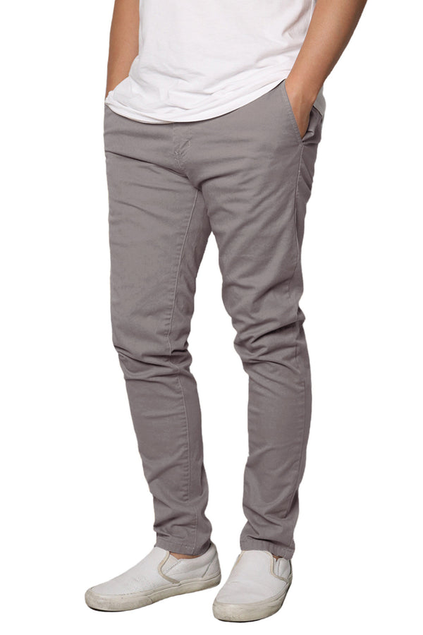 Skinny Chino Pants [Grey-AP250]