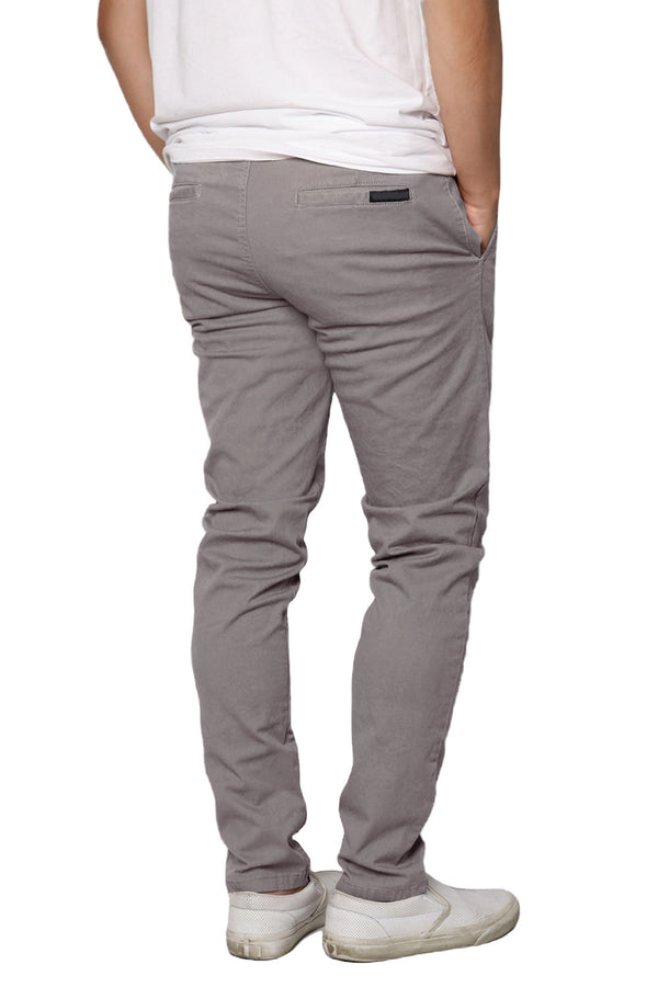 Skinny Chino Pants [Grey-AP250]