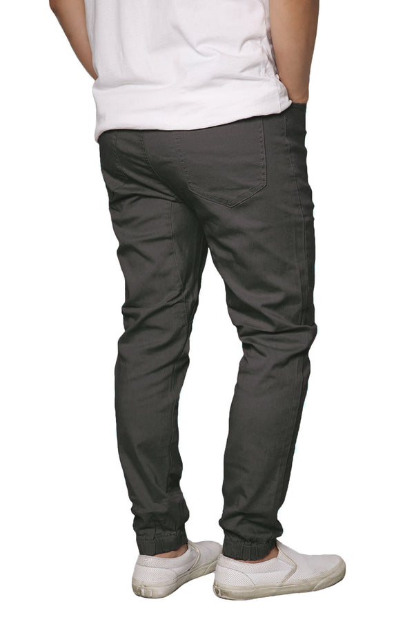 Twill Joggers Pants [Charcoal-AP04]