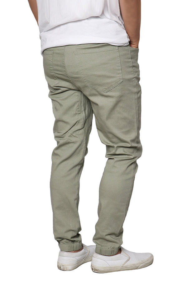 Twill Jogger Pants [Jade-AP04]