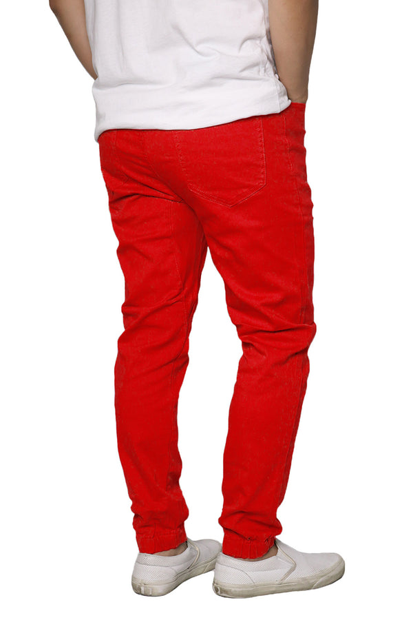 Twill Jogger Pants [Red-AP04]